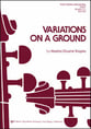 Variations on a Ground Orchestra sheet music cover